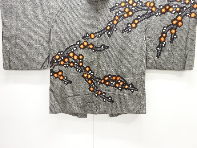 JAPANESE HAORI / ALL SHIBORI / LEAVES